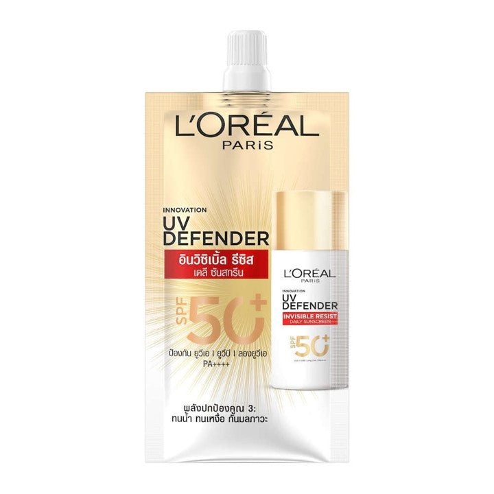 ลอรีอัลปารีสยูวีดีเฟนเดอร์อินวิซิเบิ้ลฟลูอิดเอสพีเอฟ50พีเอลองยูวีเอ 5.5ml