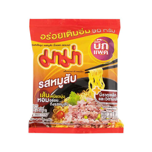 มาม่าบิ๊กแพ็คบะหมี่ หมูสับ90g