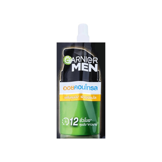 การ์นิเย่เมนเซรั่มครีมเทอร์โบไลท์ออยส์คอนโทรลแบบซอง 7ml