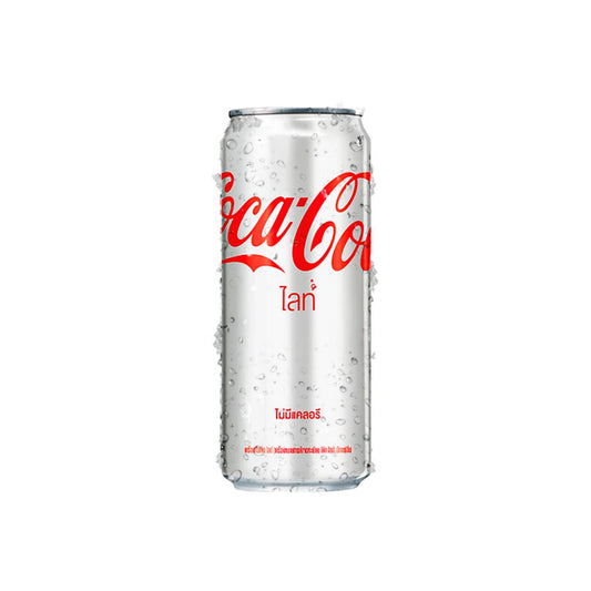 โค้กไลท์เครื่องดื่มอัดลมกลิ่นโคล่าแคน 325ml