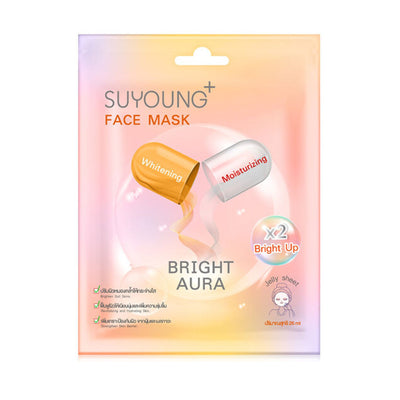 ซูยัง แผ่นมาส์กหน้า bright aura 26ml