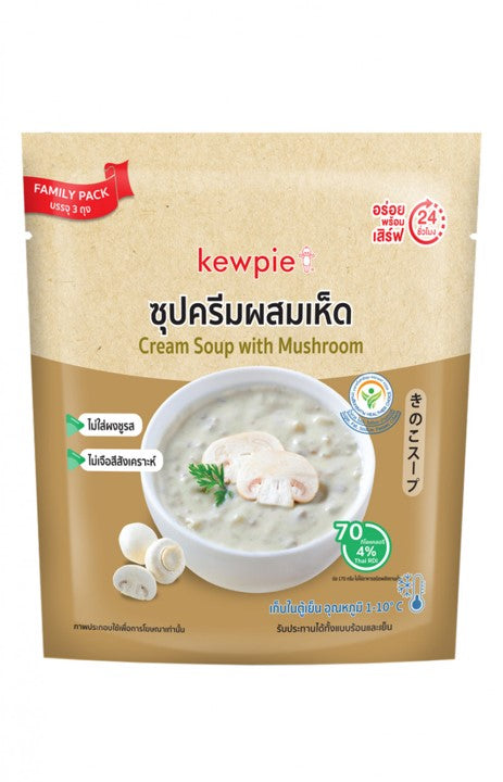 คิวพีซุปครีมผสมเห็ด 170g