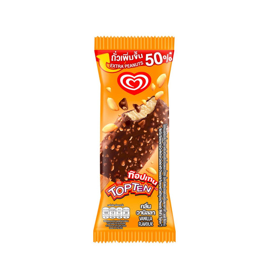 วอลล์ท๊อปเทนแท่งวานิลลา ใหม่ 25 x 57g