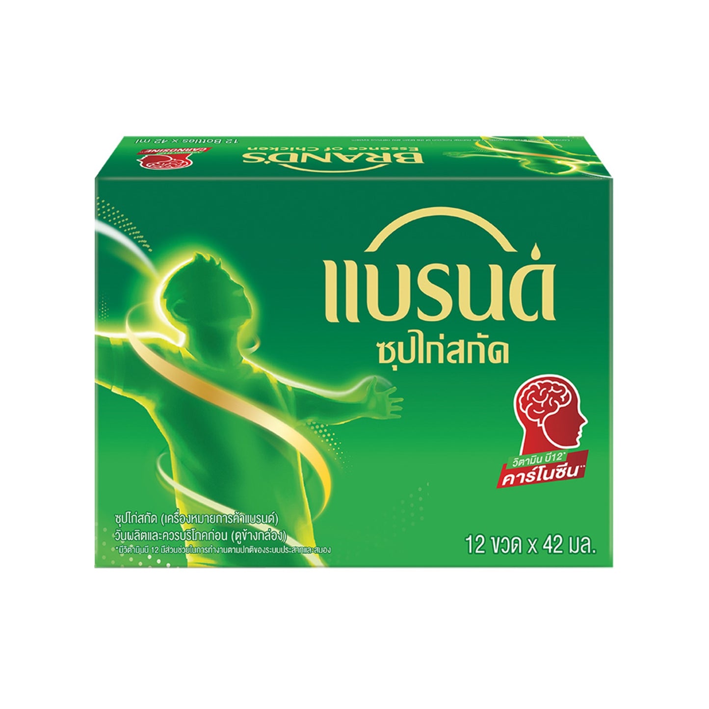 แบรนด์ซุปไก่สกัดรสต้นตำรับ 42ml 12pc