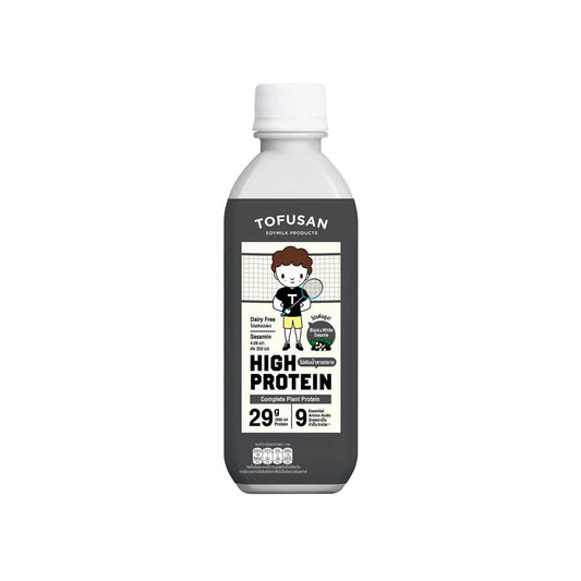 โทฟุซังนมถั่วเหลืองสูตรโปรตีนสูงรสงาดำ 350ml