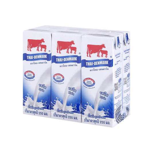 รับพอยท์ X5 : ไทยเดนมาร์คนมยูเอชทีรสจืด 250ml x6