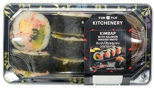 รับพอยท์ X5 : เทอร์เทิล คิมบับไส้แซลมอนซอสวาซาบิมาโย 170g