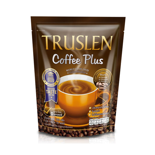 ทรูสเลน คอฟฟี่พลัสกาแฟ3อิน1 16g x15s