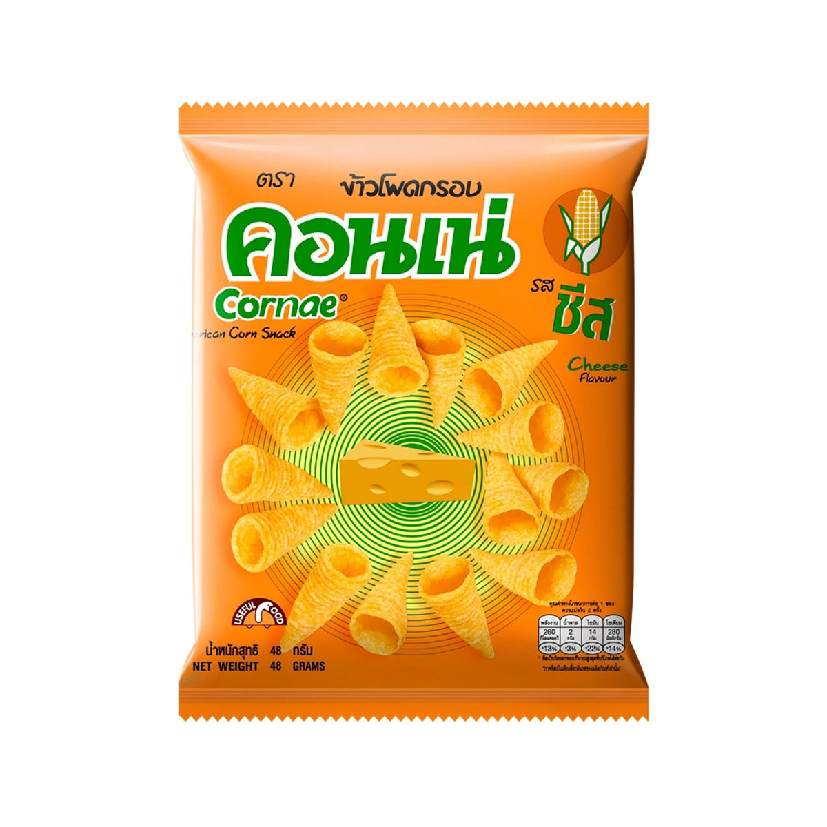 คอนเน่ข้าวโพดกรอบรสชีส 48g
