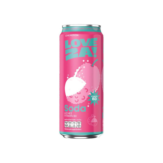 ท้องถิ่นเลิฟโพชั่นเลิฟซ่าโซดากลิ่นลิ้นจี่ 330ml