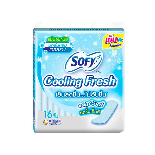 พอยท์ X3 : โซฟีแผ่นอนามัยคูลลิ่งเฟรซแบบบาง 16pc