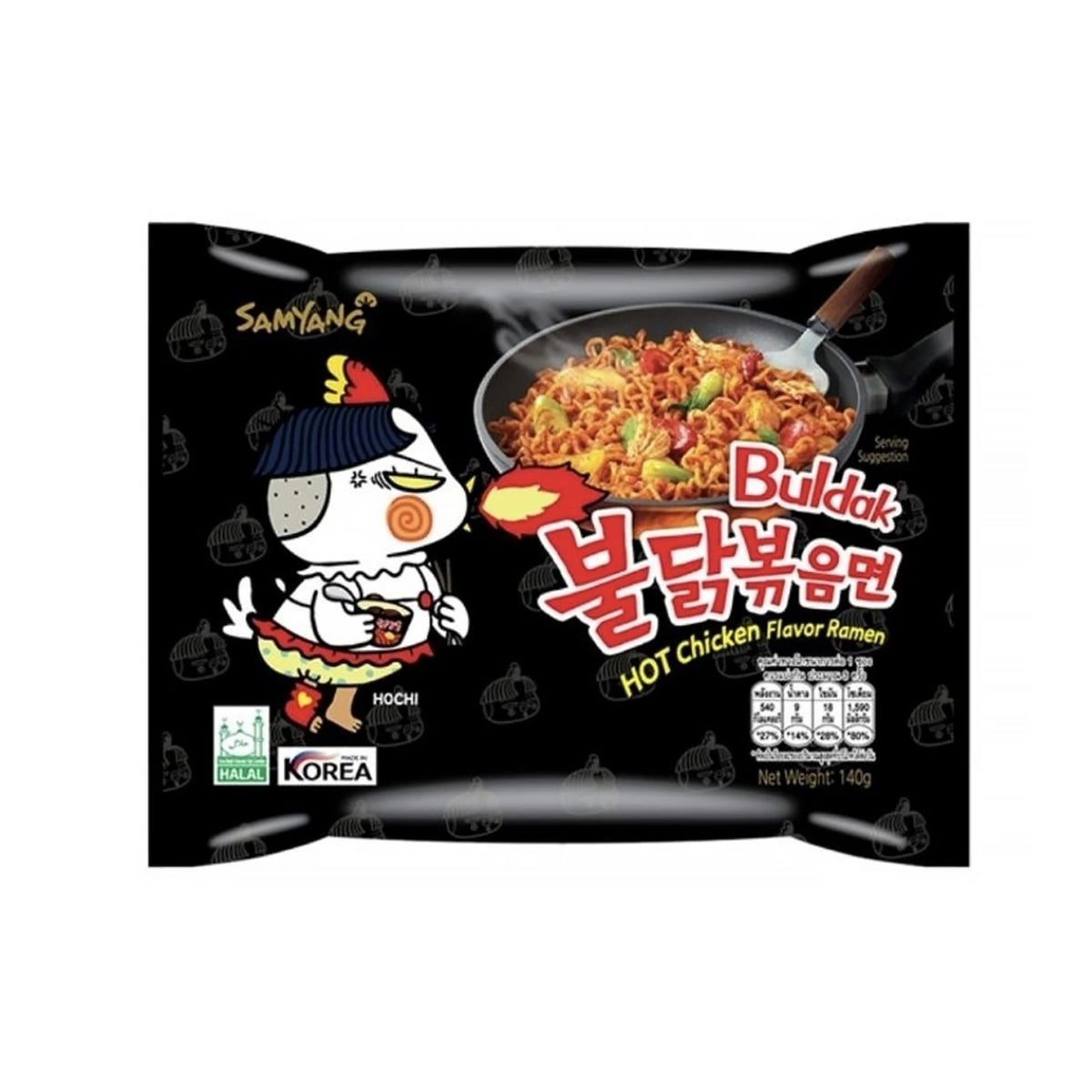 ซัมยัง บูลดัก สไปซี่ ราเมง ออริจินอล 140g