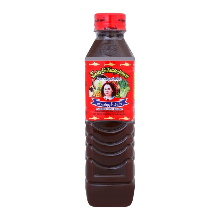 แม่บุญล้ำน้ำปลาร้าสูตรปรุงสำเร็จฝาแดง 400ml