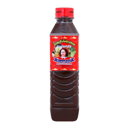 แม่บุญล้ำน้ำปลาร้าสูตรปรุงสำเร็จฝาแดง 400ml