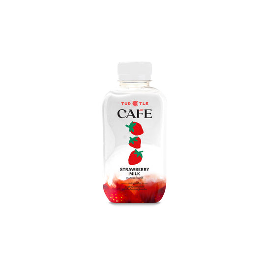 Turtle Strawberry Fresh Milk, 220ml bottle