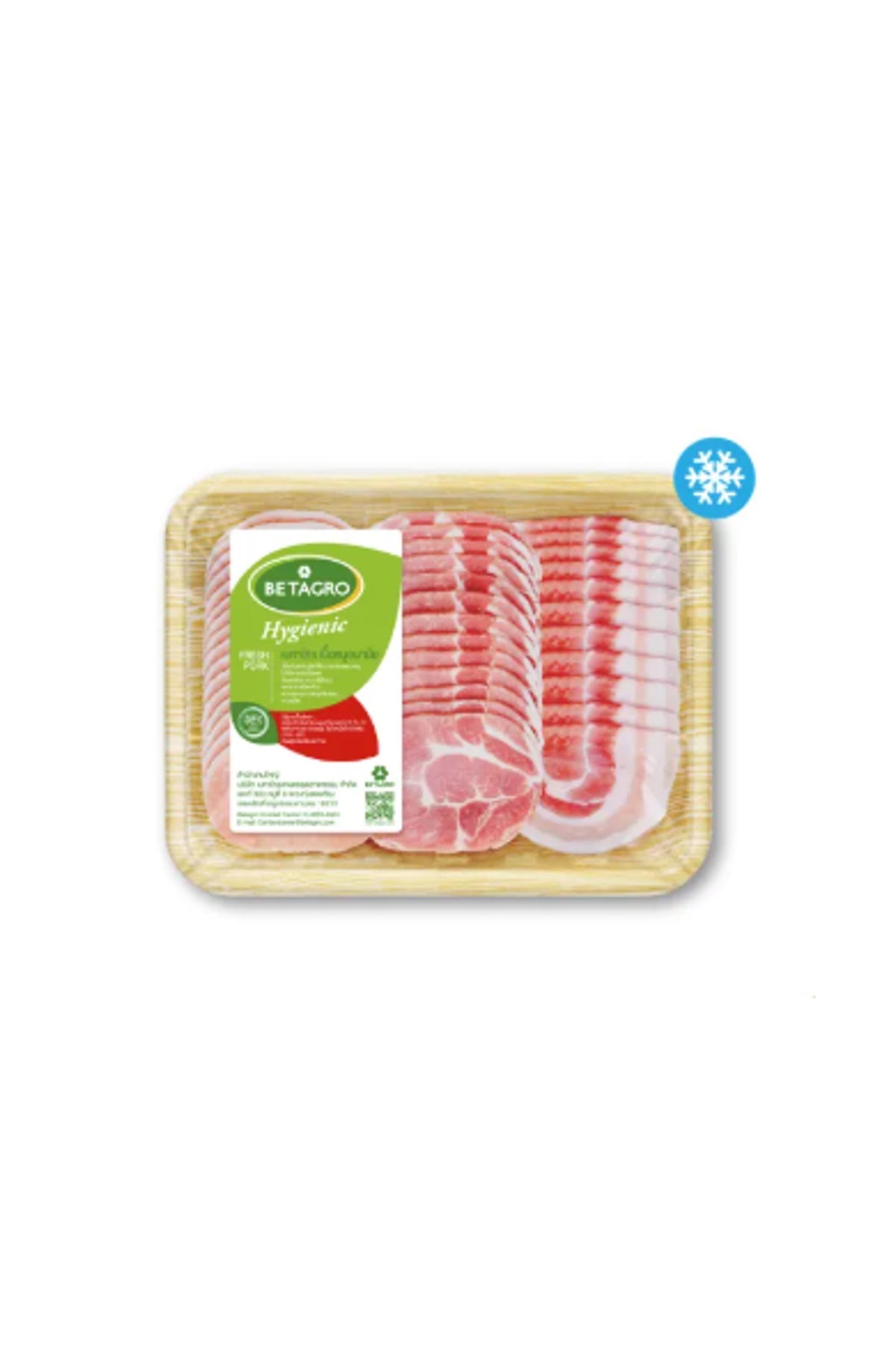 เบทาโกรหมูสไลด์ 3 อย่าง 100g