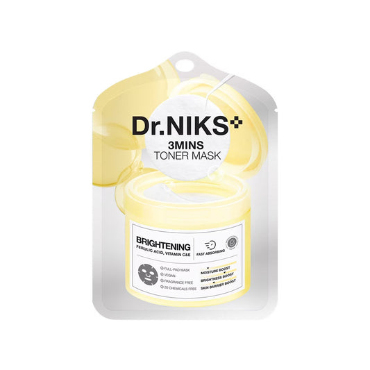 ดร.นิกส์ ทรีมินิทส์โทนเนอร์มาสก์ไบรท์เทนนิ่ง 20ml