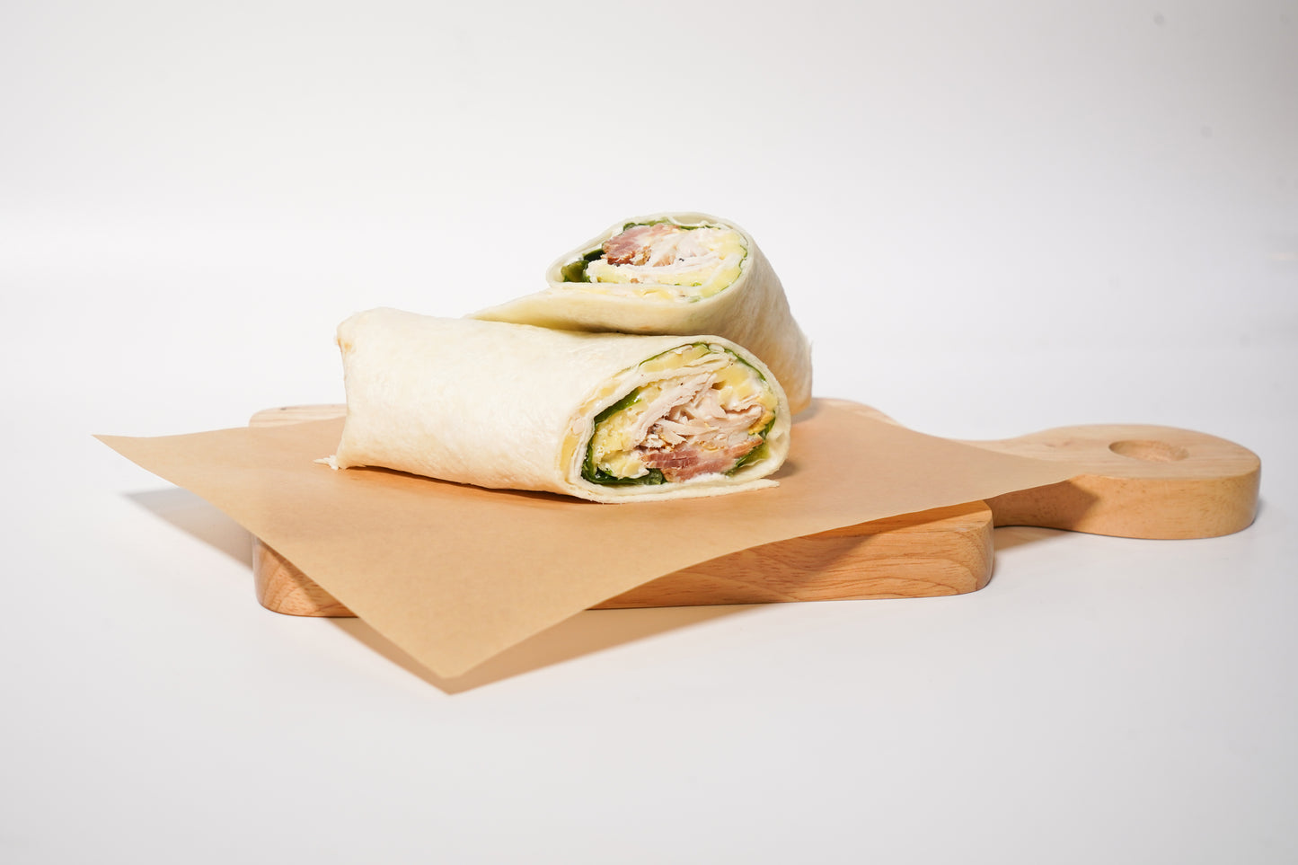 แร็พไก่ซีซาร์สลัด 130g