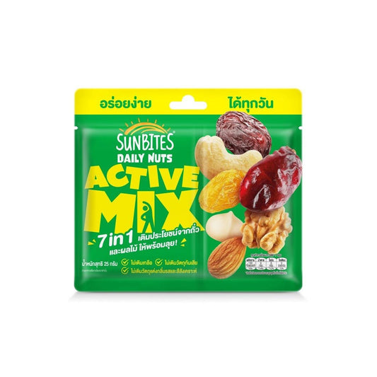 ซันไบทส์เดลี่นัทแอคทีฟมิกซ์ 25g