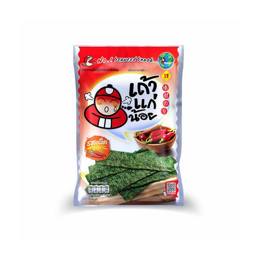 เถ้าแก่น้อยสาหร่ายทอดรสเผ็ด 26g