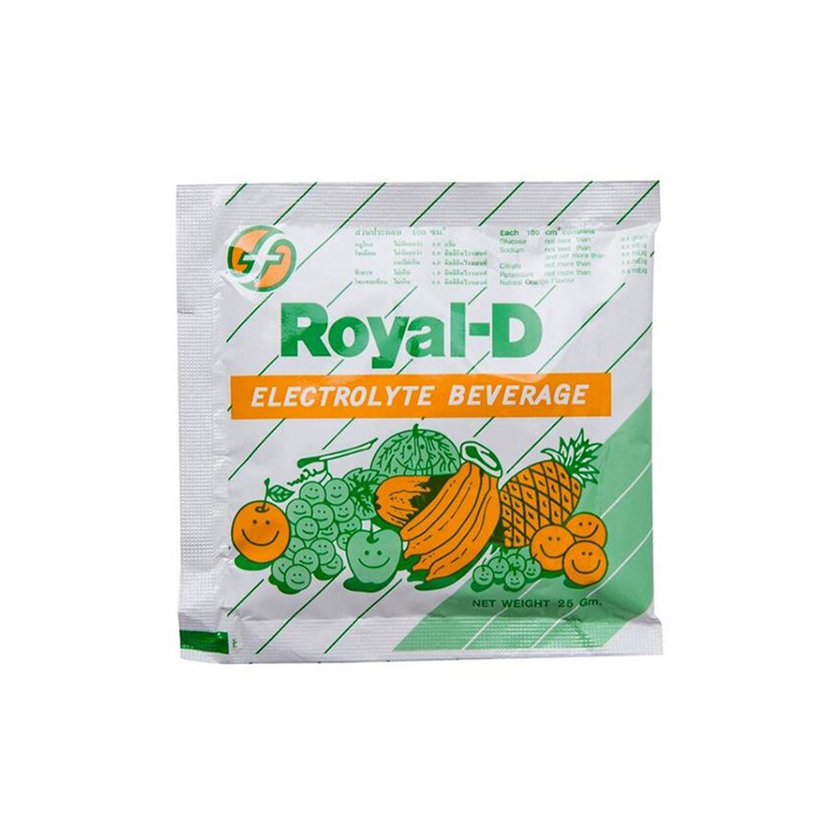 รอแยลดีเครื่องดื่มเกลือแร่ 25g