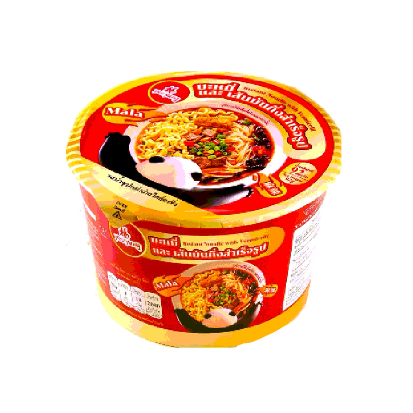 หยางจางกุ้ย บะหมี่และเส้นมันกึ่งสำเร็จรูป รสน้ำซุปหม่าล่าฉงชิ่ง 92g