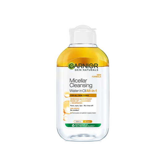 การ์นิเย่สกินแนทเชอรัลล์ไมเซล่าออยล์อินฟิวส์คลีนซิ่งวอเตอร์ 125ml