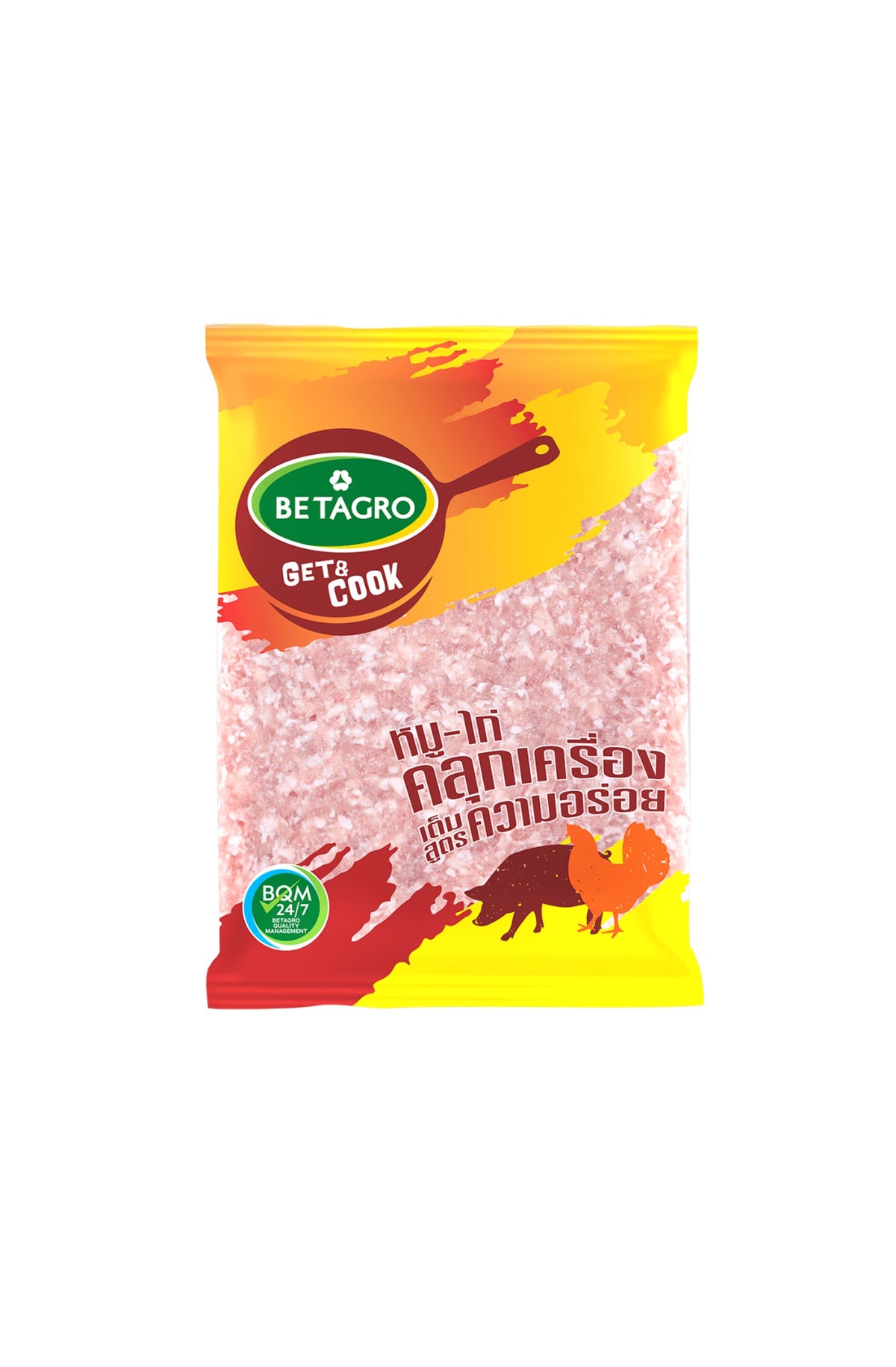 เบทาโกรหมูบะช่อหมูผสมไก่บด 150g