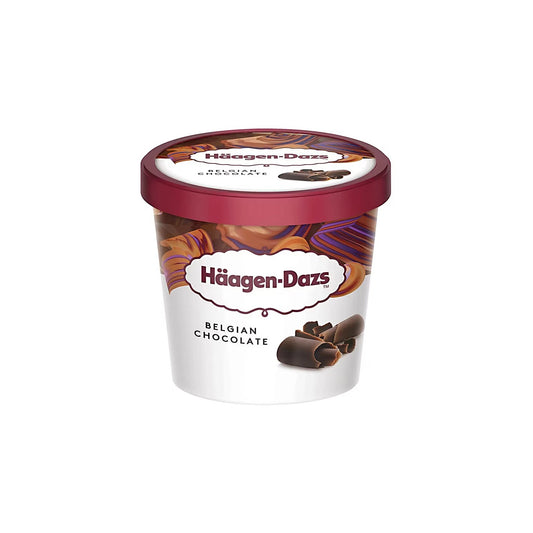 Häagen-Dazs Mini Cup Belgian Chocolate Ice Cream 100 ml.