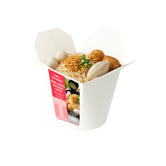 รับพอยท์ X5 : เทอร์เทิล หมี่คลุกลูกชิ้นปลาและน้ำจิ้มซีฟู้ด 260g