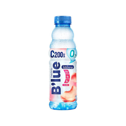 บลู น้ำผสมวิตามินบีและซี กลิ่นพีช 500ml