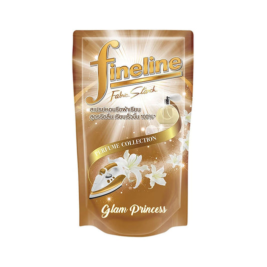 ไฟน์ไลน์น้ำยารีดผ้าเรียบคอลเลคชั่นน้ำหอมถุงสีทอง 450ml