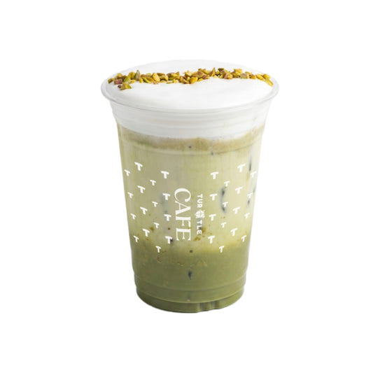 เทอร์เทิล พิสตาชิโอมัทฉะลาเต้เย็น 16oz