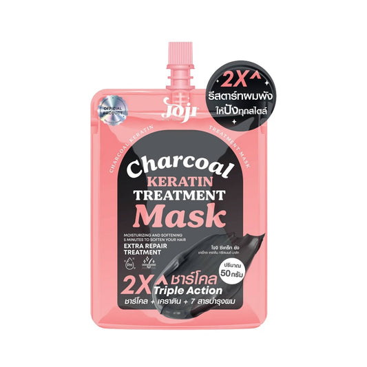 รับพอยท์ X3 : โจจิซีเคร็ทยังชาร์โคลเคราตินทรีตเม้นต์มาส์ก 50g