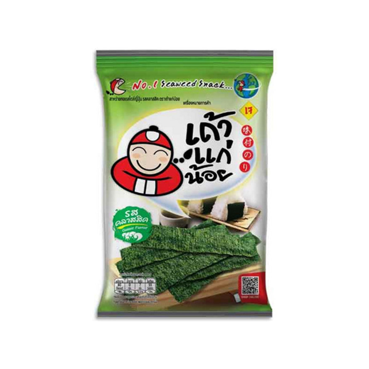 เถ้าแก่น้อยสาหร่ายญี่ปุ่นคลาสสิค 10g