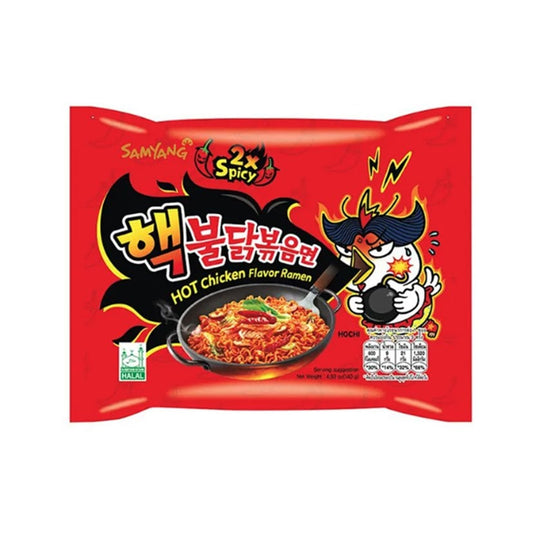 ซัมยัง บูลดัก สไปซี่ ราเมง 2X สไปซี่ 140g