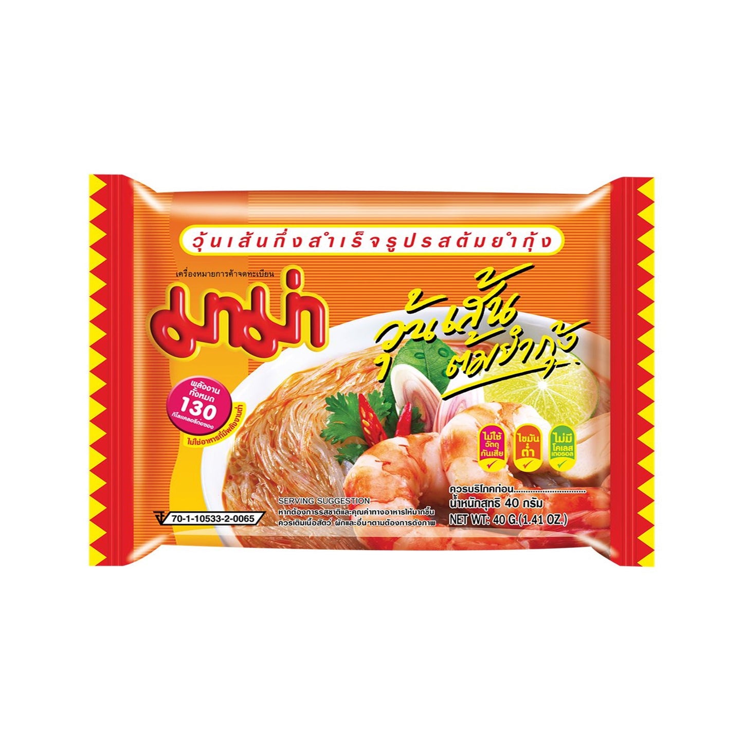 มาม่าวุ้นเส้น ต้มยำ 40g