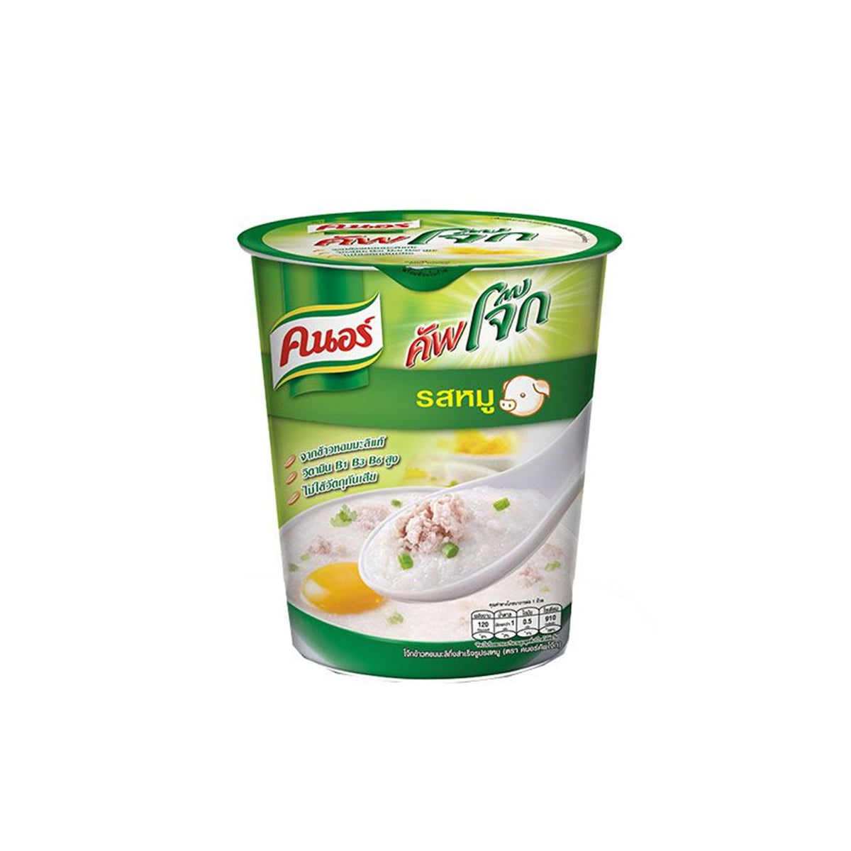 คนอร์คัพโจ๊กรสหมู 32g
