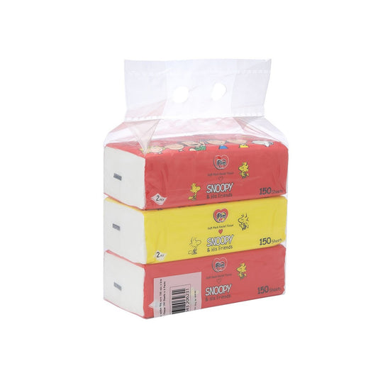 พิม กระดาษเช็ดหน้า 150pc x3