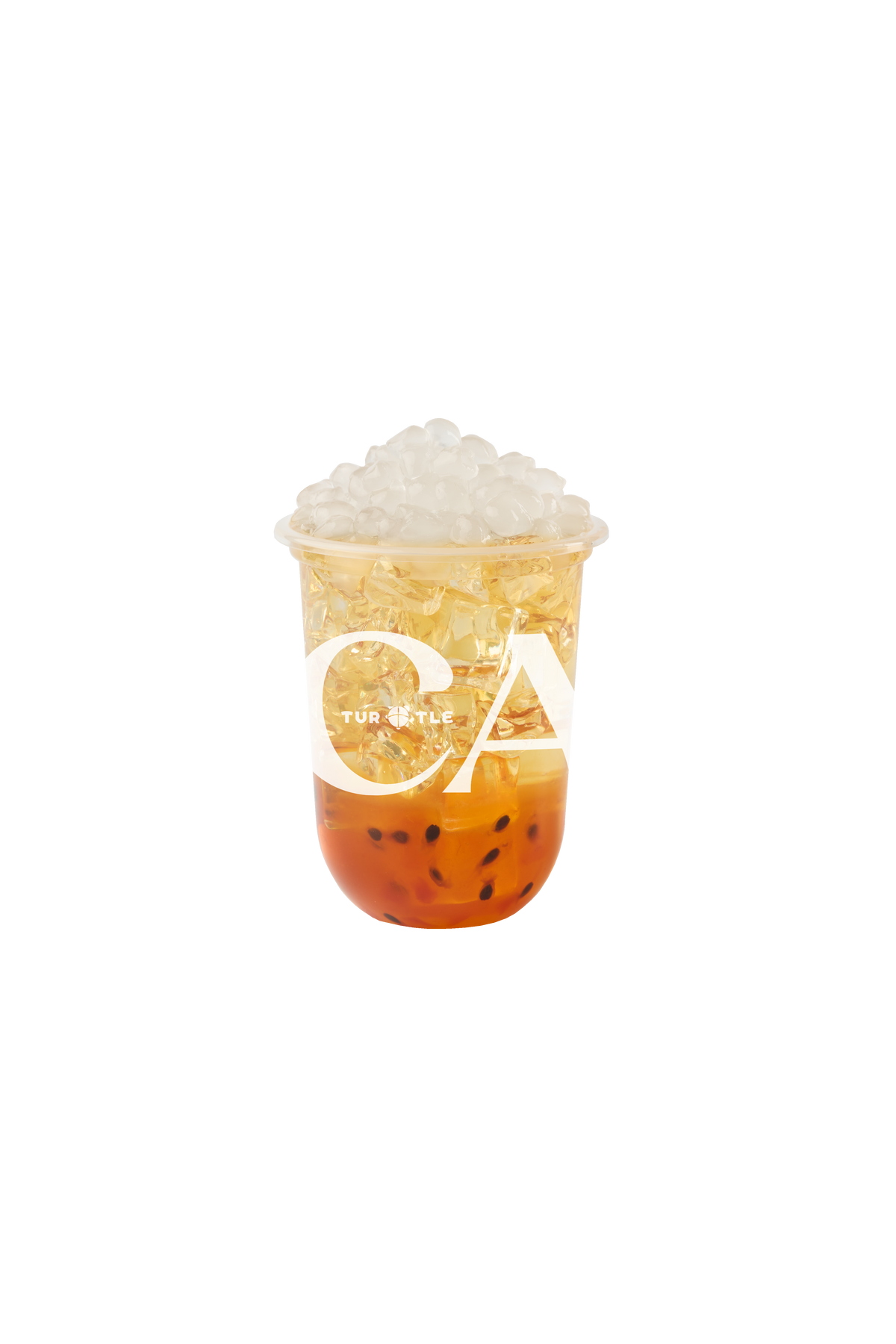 เทอร์เทิล ชาเขียวพีชเสาวรสไวท์เพิร์ล 16oz