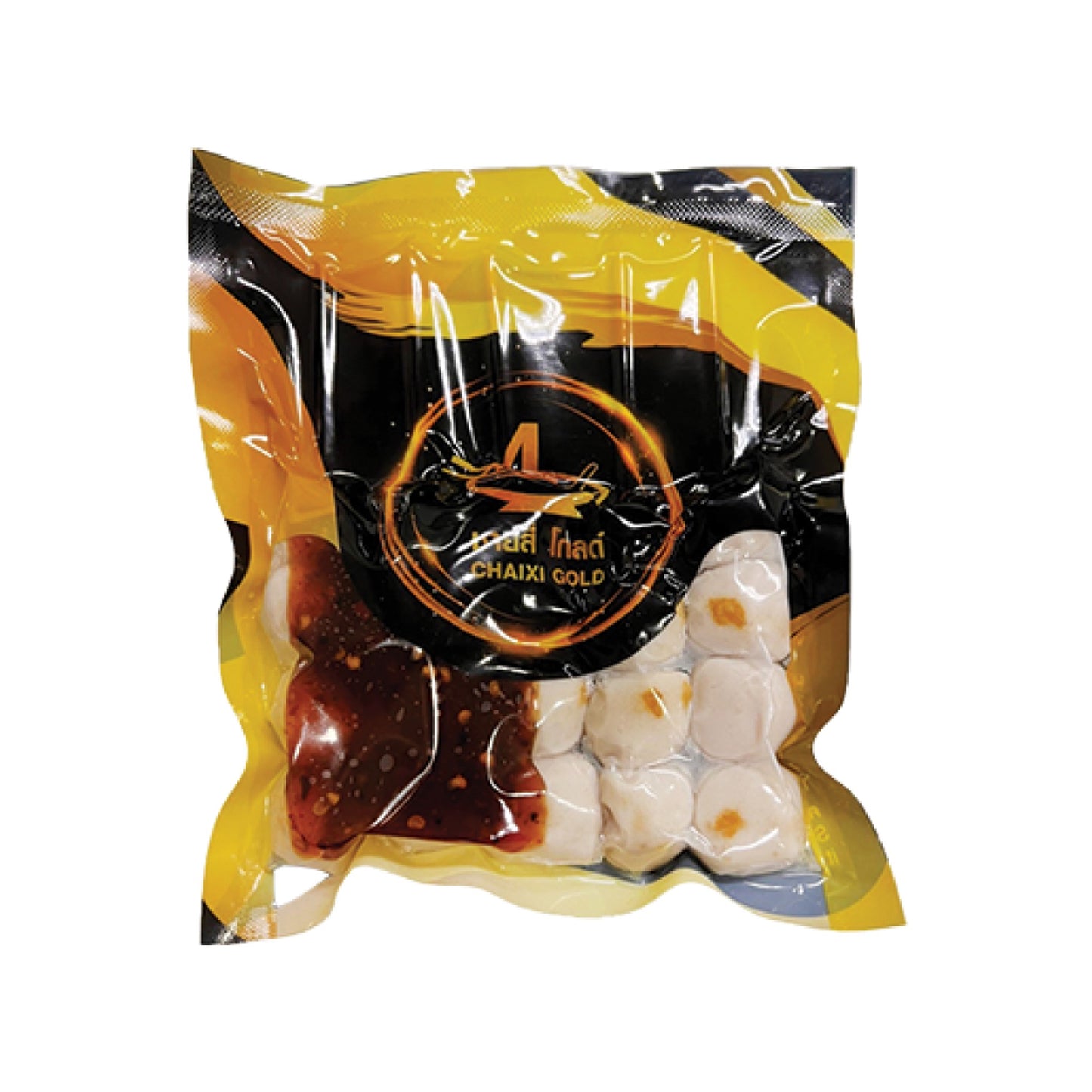 ชายสี่ลูกชิ้นปิ้ง 5ไม้ พร้อมน้ำจิ้ม 150g