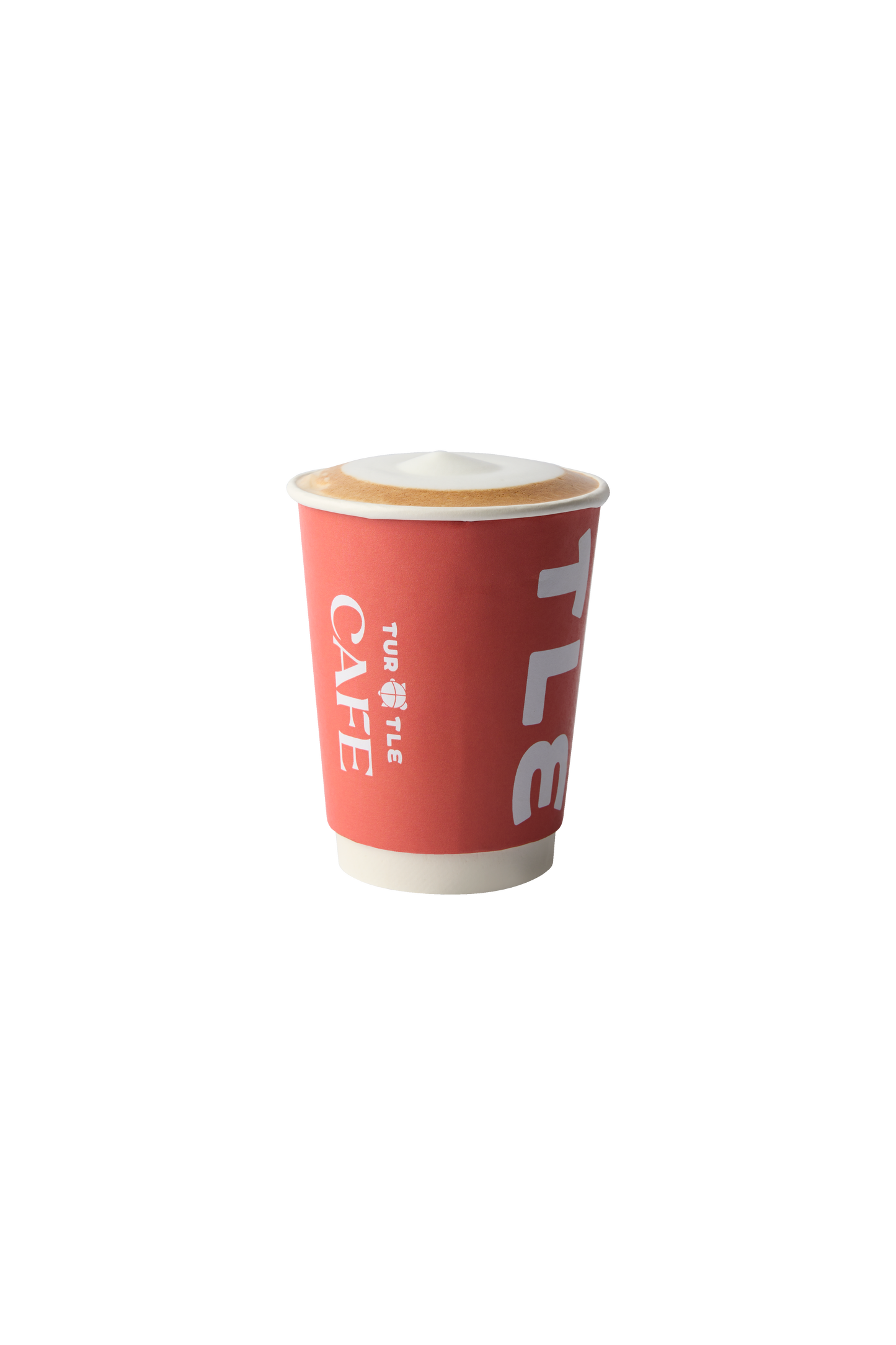 เทอร์เทิล คาปูชิโนร้อน 12oz