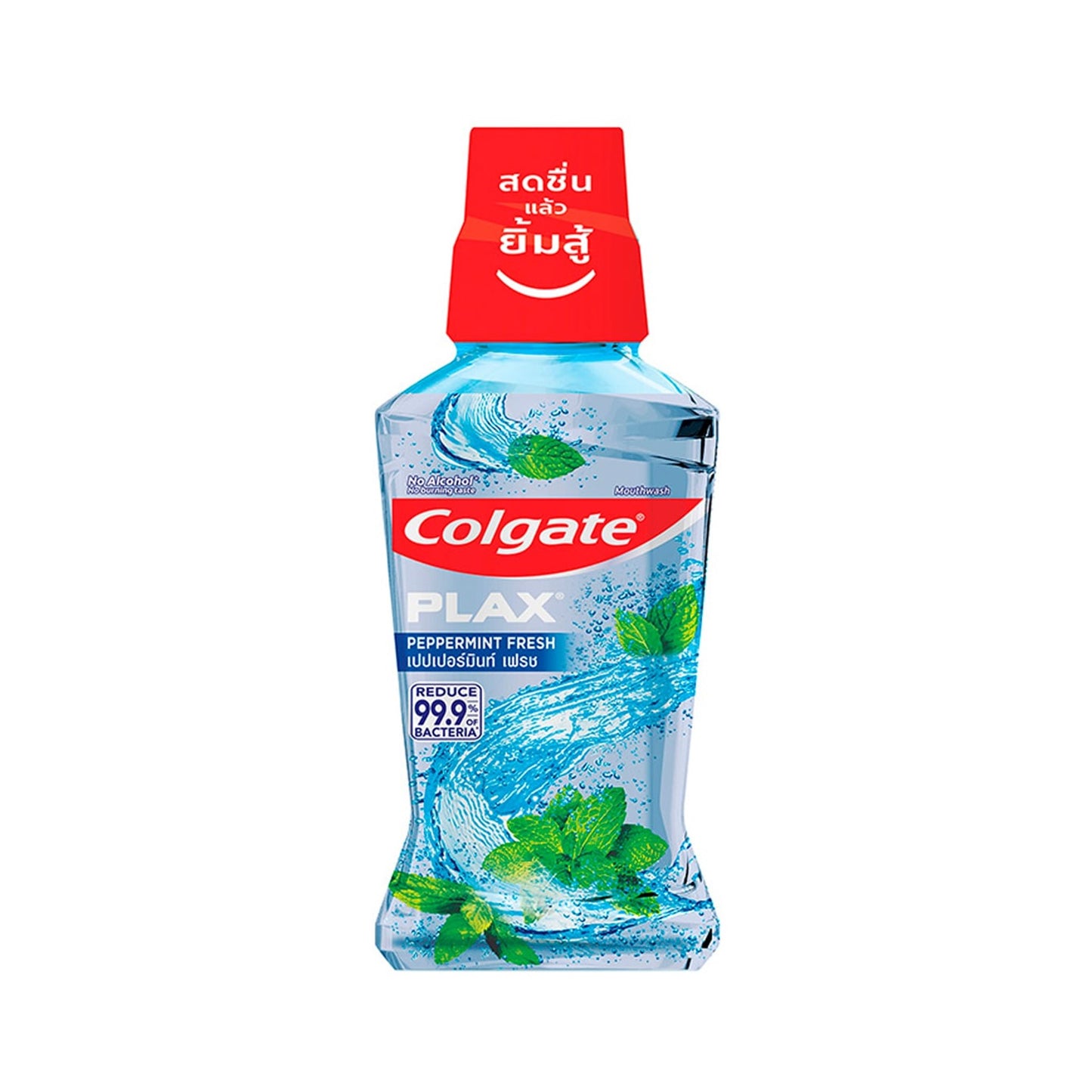 คอลเกตน้ำยาบ้วนปากพลักซ์เปปเปอร์มิ้นท์ 250ml
