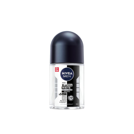 นีเวียดีโอฟอร์เมนแบล็คไวท์โรลออน25ml