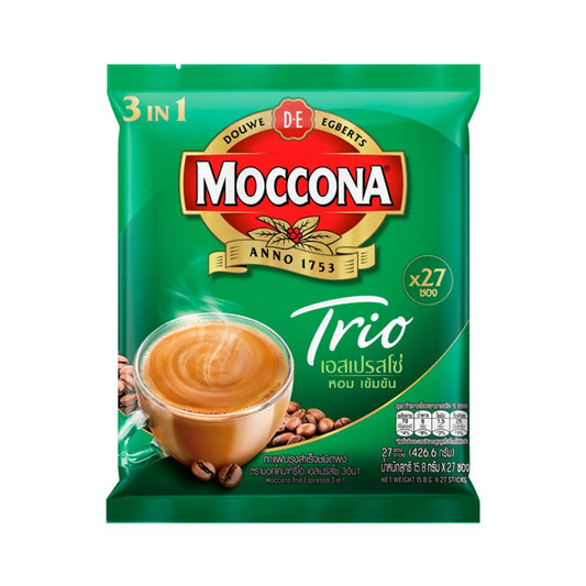 มอคโคน่า ทรีโอเอสเปรสโซ่ 18g x27s