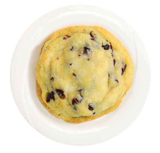 คุกกี้ไวท์ช็อกโกแลตแครนเบอรี่ 90g