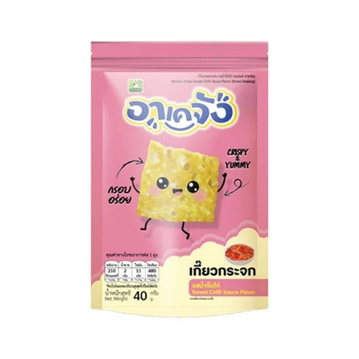 อาเคจัง เกี๊ยวทอดกรอบรสน้ำจิ้มไก่ 40g