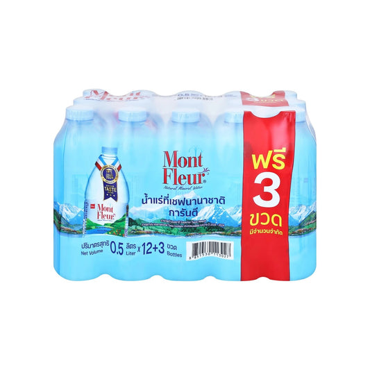 มองต์เฟลอร์น้ำแร่ 500ml x12