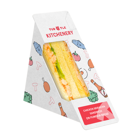 แซนด์วิชไก่ซอสศรีราชา 160g