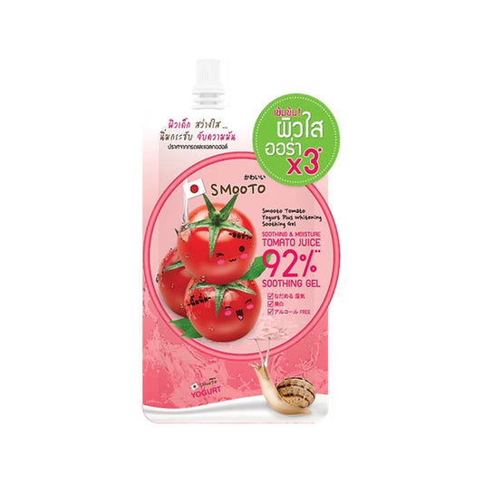 สมูทโตะโทเมโทโยเกิร์ตพลัสไวท์เทนนิ่งซูทติ้งเจล 50g
